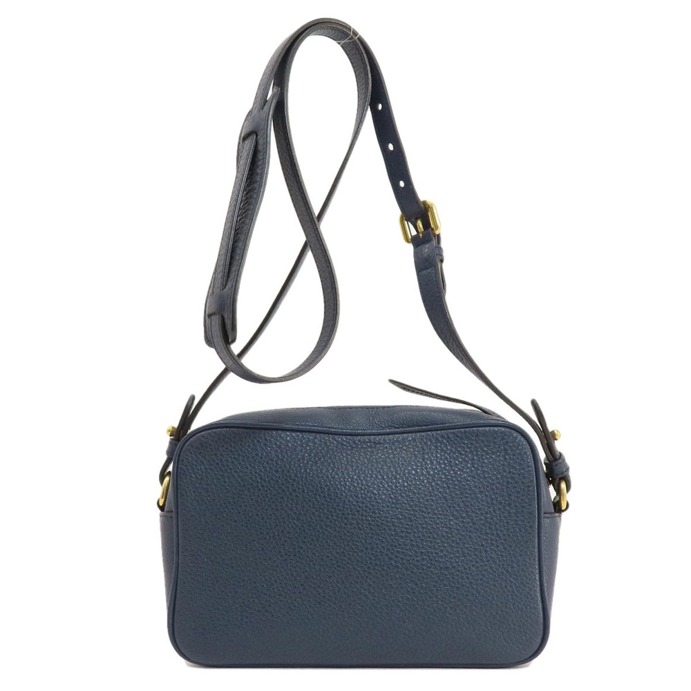 Prada Daino Vitello camera bag Blue Crossbody